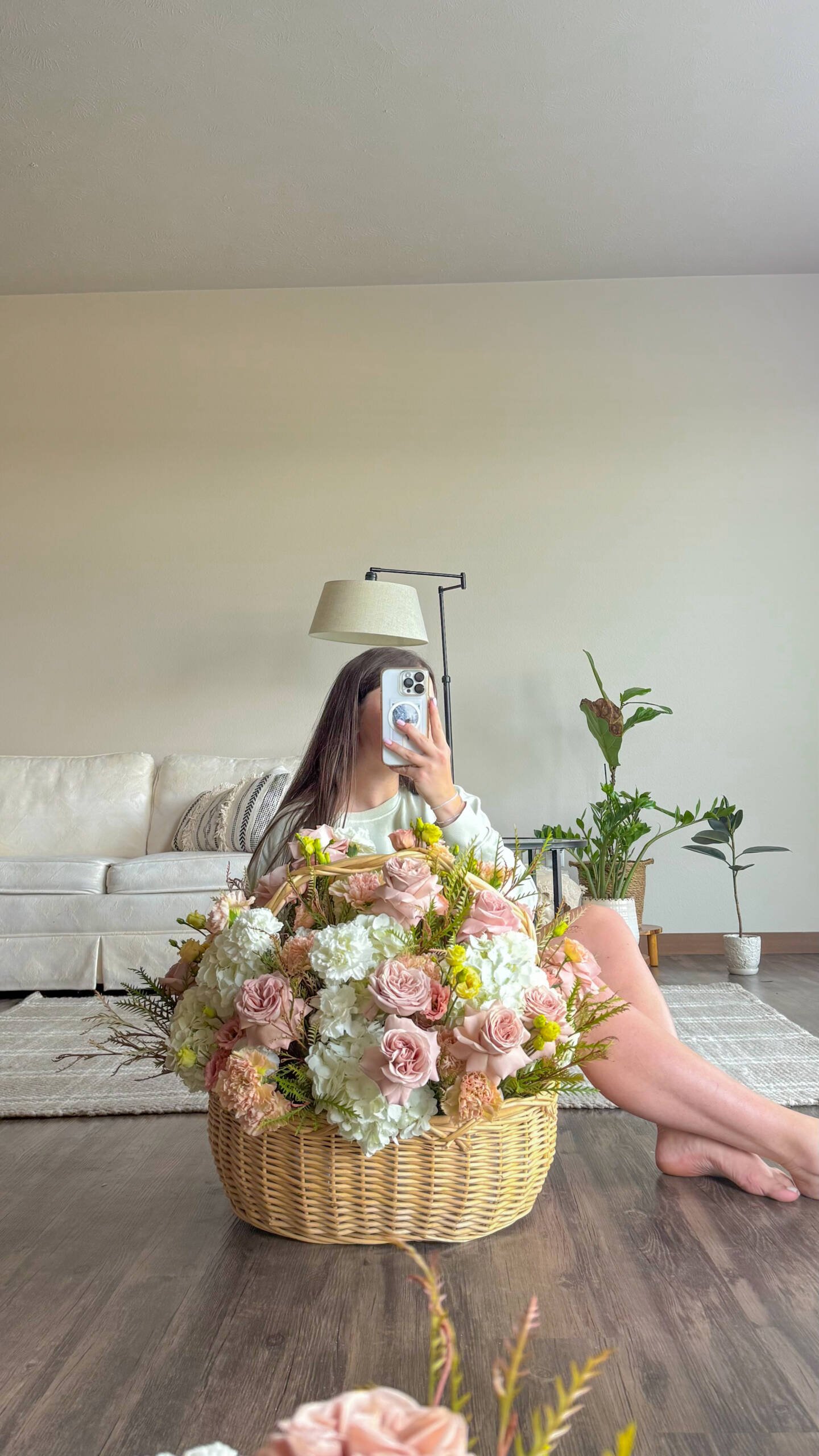 Flowers Basket Flowers Basket